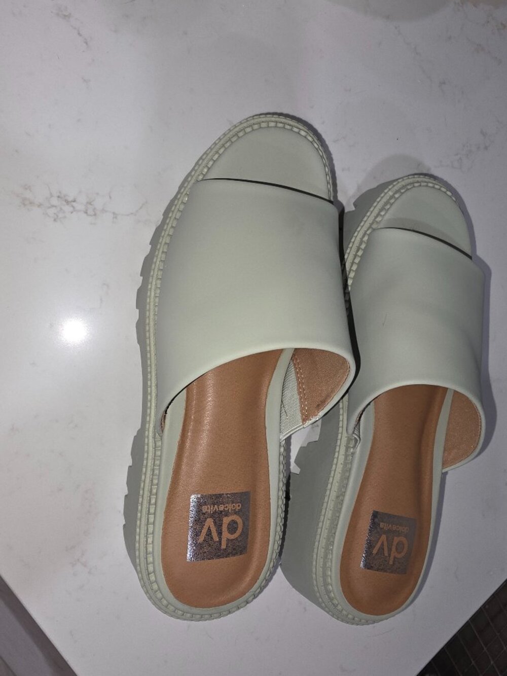 Dolce Vita Sage Green Sandal Sz 7.5